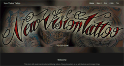 Desktop Screenshot of newvisiontattoo.com